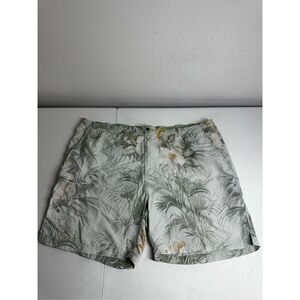 Tommy Bahama Men's Size XXL  Leaf Print  Drawstring Swim Trunk Board Shorts